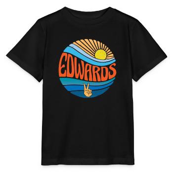 Edwards Hemd Vintage Sunset Edwards Groovy Krawatte - Stanley/Stella Kinder T-Shirt MINI CREATOR  - Schwarz - Vorne - Mikhail (115cm)