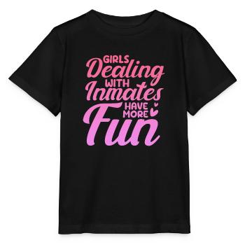 Female Nurses - Emergency Room Jail Worker - Stanley/Stella MINI CREATOR Kids’ T-Shirt - black - Front - Mikhail (115cm)