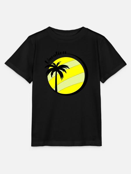 Vacation - Stanley/Stella Kinder T-Shirt MINI CREATOR - Schwarz