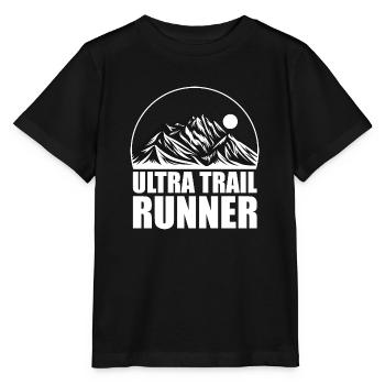 Trail Run Ultra Running Mountain Trekking Running - Stanley/Stella MINI CREATOR Kids’ T-Shirt - black - Front - Mikhail (115cm)