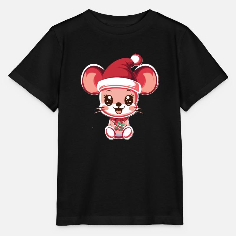 « Joyeux chat - T-shirt bio MINI CREATOR Stanley/Stella Enfant - noir