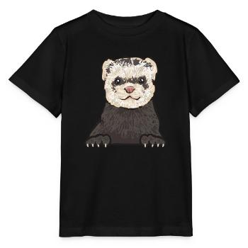 Ferret Owner Ferret - Stanley/Stella MINI CREATOR Kids’ T-Shirt - black - Front - Mikhail (115cm)