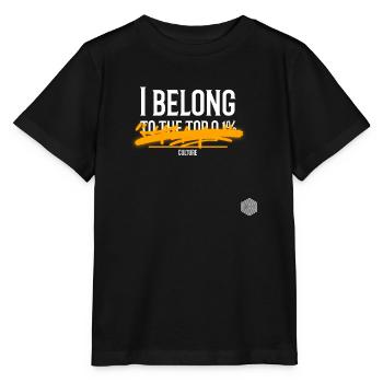 highperformer obere 1% reich lustig - Stanley/Stella Kinder T-Shirt MINI CREATOR  - Schwarz - Vorne - Mikhail (115cm)