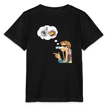 Omg Turbo - Stanley/Stella Kinder T-Shirt MINI CREATOR  - Schwarz - Vorne - Mikhail (115cm)