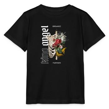Kingangel - T-shirt bio MINI CREATOR Stanley/Stella Enfant - noir - Devant - Mikhail (115cm)