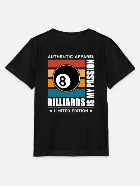 Billards - Stanley/Stella Kinder T-Shirt MINI CREATOR - Schwarz