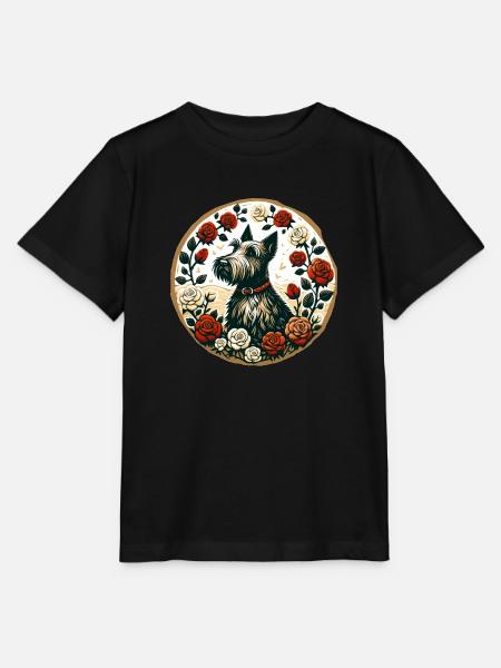 Scottish Terrier - Stanley/Stella Kinder T-Shirt MINI CREATOR  - Schwarz