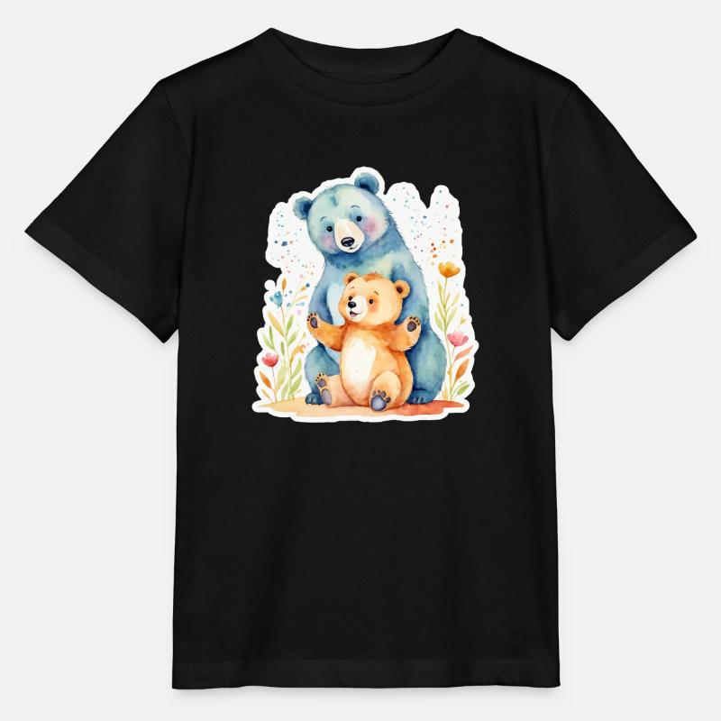 Du bist unersetzlich! Eltern Kind - Stanley/Stella Kinder T-Shirt MINI CREATOR  - Schwarz