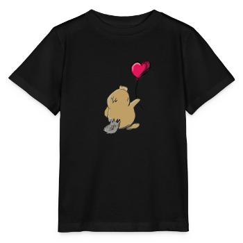 Schnabeltier - Stanley/Stella Kinder T-Shirt MINI CREATOR  - Schwarz - Vorne - Mikhail (115cm)