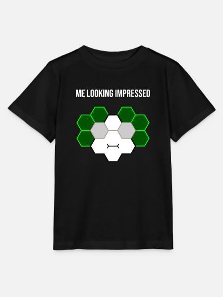 Me looking impressed - Stanley/Stella Kinder T-Shirt MINI CREATOR  - Schwarz