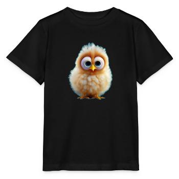 Kücken 5 - T-shirt bio MINI CREATOR Stanley/Stella Enfant - noir - Devant - Mikhail (115cm)