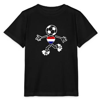 Les fans néerlandais - T-shirt bio MINI CREATOR Stanley/Stella Enfant - noir - Devant - Mikhail (115cm)