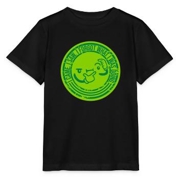 I came saw forget - Stanley/Stella Kinder T-Shirt MINI CREATOR  - Schwarz - Vorne - Mikhail (115cm)