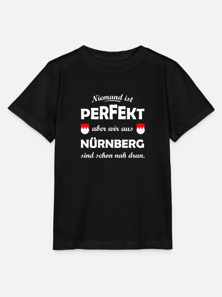 Heimatstadt Nürnberg - Stanley/Stella Kinder T-Shirt MINI CREATOR - Schwarz