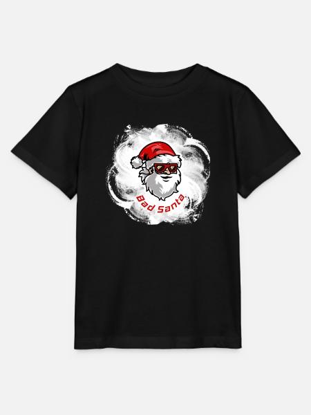Bad Santa - Stanley/Stella Kinder T-Shirt MINI CREATOR  - Schwarz