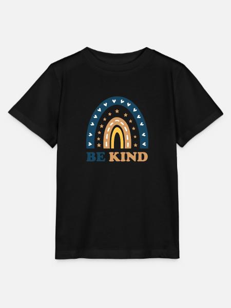 Be Kind - Stanley/Stella Kinder T-Shirt MINI CREATOR  - Schwarz