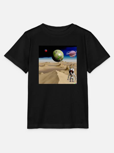 Mars - Stanley/Stella Kinder T-Shirt MINI CREATOR  - Schwarz
