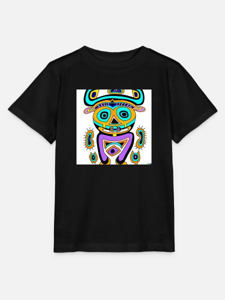Kunstwerk - Stanley/Stella Kinder T-Shirt MINI CREATOR - Schwarz