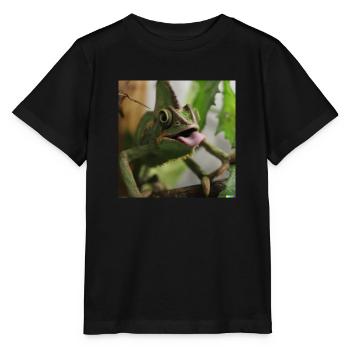 Frosch - Stanley/Stella Kinder T-Shirt MINI CREATOR  - Schwarz - Vorne - Mikhail (115cm)