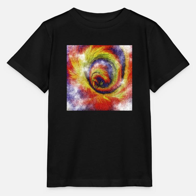 Ruée vers les couleurs - T-shirt bio MINI CREATOR Stanley/Stella Enfant - noir