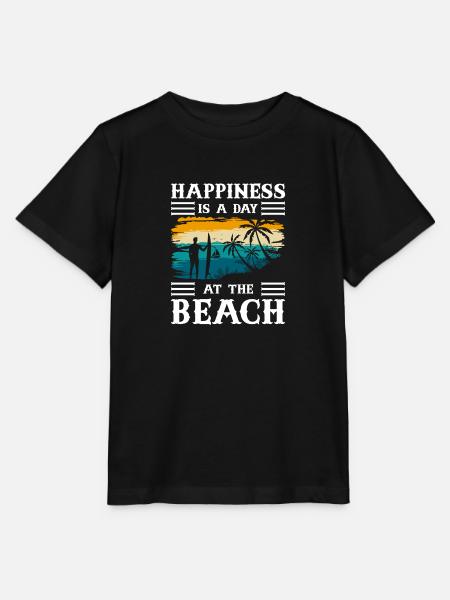 Strand Meer Sommerurlaub Brise - Stanley/Stella Kinder T-Shirt MINI CREATOR  - Schwarz