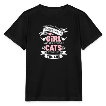 Maître Tigre Chat - T-shirt bio MINI CREATOR Stanley/Stella Enfant - noir - Devant - Mikhail (115cm)