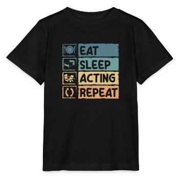 Schauspieler Probe Komödie Oper - Stanley/Stella Kinder T-Shirt MINI CREATOR  - Schwarz - Vorne - Mikhail (115cm)