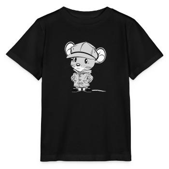 Cool Mouse - Street Style - Stanley/Stella MINI CREATOR Kids’ T-Shirt - black - Front - Mikhail (115cm)
