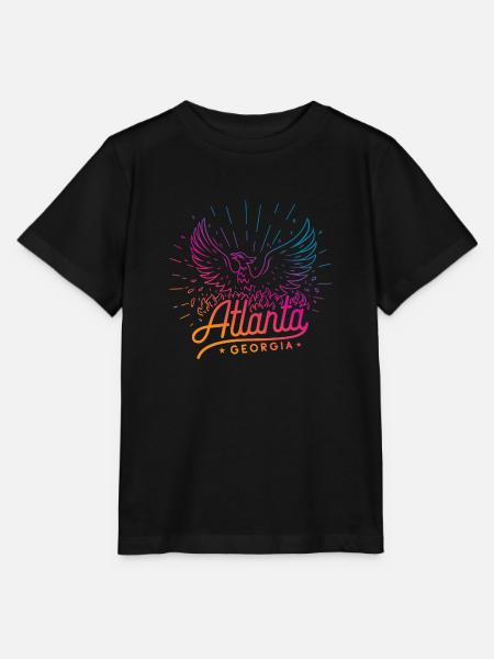 Atlanta Georgia - Stanley/Stella Kinder T-Shirt MINI CREATOR  - Schwarz
