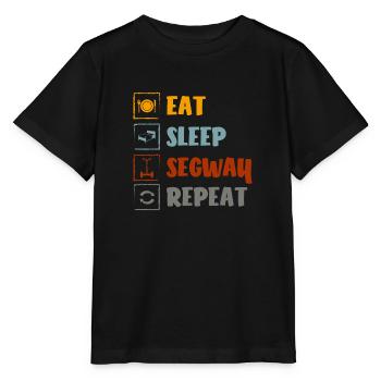 Segway Transport Balance Tour - Stanley/Stella MINI CREATOR Kids’ T-Shirt - black - Front - Mikhail (115cm)
