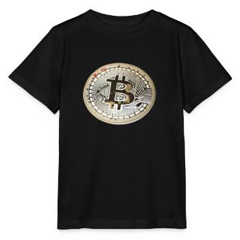 Bitcoin Bild 9 - Stanley/Stella Kinder T-Shirt MINI CREATOR  - Schwarz - Vorne - Mikhail (115cm)