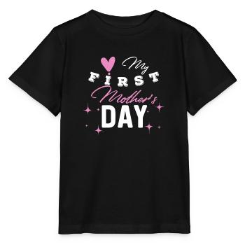 Mother's Day - Stanley/Stella MINI CREATOR Kids’ T-Shirt - black - Front - Mikhail (115cm)
