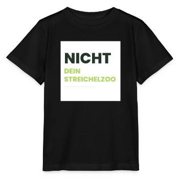 Nicht Dein Streichelzoo Print auf Panel PWSDHG - Stanley/Stella Kinder T-Shirt MINI CREATOR  - Schwarz - Vorne - Mikhail (115cm)