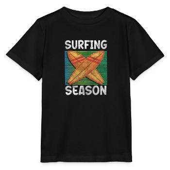 Surf Surfergirl Windsurfer Beach - T-shirt bio MINI CREATOR Stanley/Stella Enfant - noir - Devant - Mikhail (115cm)