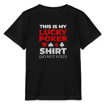 Ace Card Game Double Head All In - T-shirt bio MINI CREATOR Stanley/Stella Enfant - noir - Devant - Mikhail (115cm)