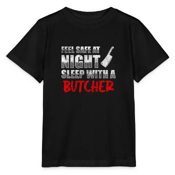 Butcher Butcher Profession - Stanley/Stella MINI CREATOR Kids’ T-Shirt - black - Front - Mikhail (115cm)