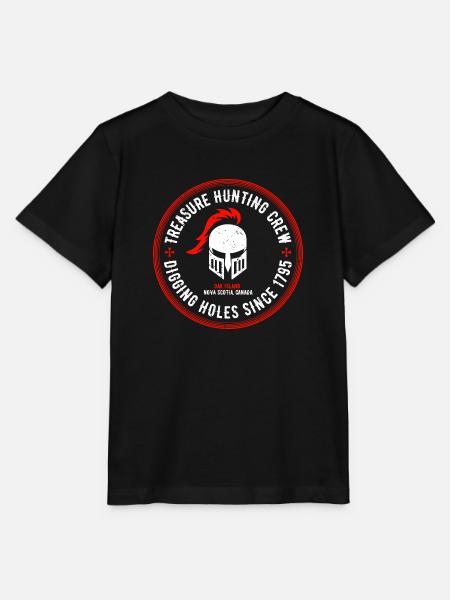 Templar Knight Oak Island Treasure Hunting Crew - Stanley/Stella Kinder T-Shirt MINI CREATOR - Schwarz