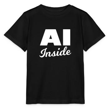 Intelligence artificielle - T-shirt bio MINI CREATOR Stanley/Stella Enfant - noir - Devant - Mikhail (115cm)