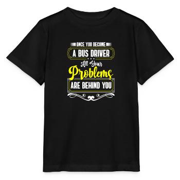 Fahrer busfahrerin - Stanley/Stella Kinder T-Shirt MINI CREATOR  - Schwarz - Vorne - Mikhail (115cm)