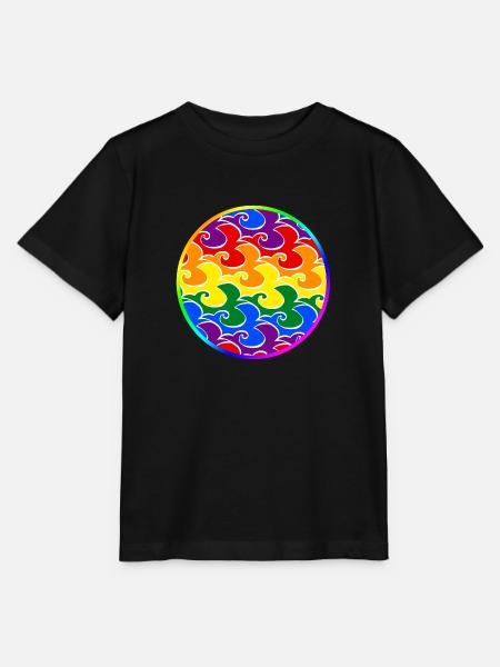 Vogelflug LGBT - Stanley/Stella Kinder T-Shirt MINI CREATOR - Schwarz