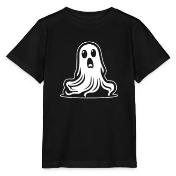 Geist Geister Geisterstunde Halloween - Stanley/Stella Kinder T-Shirt MINI CREATOR  - Schwarz - Vorne - Mikhail (115cm)