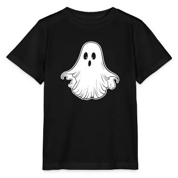 Ghost Ghosts Witching Hour Halloween - T-shirt bio MINI CREATOR Stanley/Stella Enfant - noir - Devant - Mikhail (115cm)