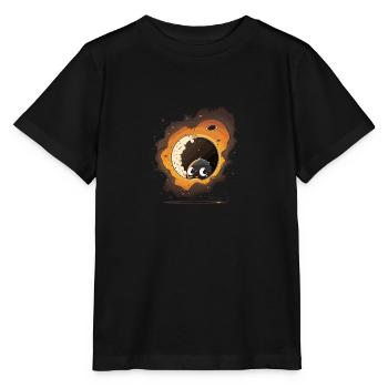 The Event Horizon - Stanley/Stella MINI CREATOR Kids’ T-Shirt - black - Front - Mikhail (115cm)