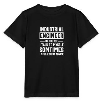industrial engineer - Stanley/Stella MINI CREATOR Kids’ T-Shirt - black - Front - Mikhail (115cm)
