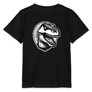 Dino Dinosaur Dinosaurs Paleontology - Stanley/Stella MINI CREATOR Kids’ T-Shirt - black - Front - Mikhail (115cm)