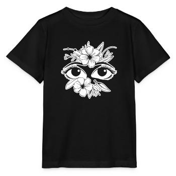 Auge Augen Augenarzt - Stanley/Stella Kinder T-Shirt MINI CREATOR  - Schwarz - Vorne - Mikhail (115cm)