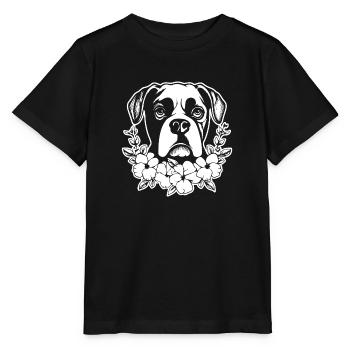 Boxer Dog Dog Breeds - Stanley/Stella MINI CREATOR Kids’ T-Shirt - black - Front - Mikhail (115cm)