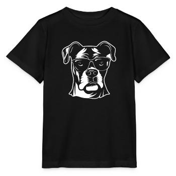 Boxer Dog Dog Breeds - Stanley/Stella MINI CREATOR Kids’ T-Shirt - black - Front - Mikhail (115cm)