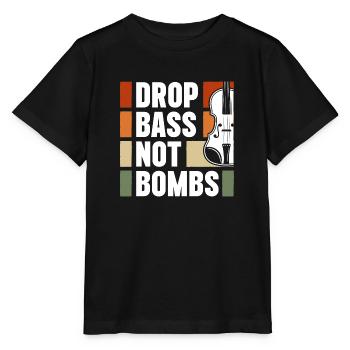 Music Passion - Stanley/Stella MINI CREATOR Kids’ T-Shirt - black - Front - Mikhail (115cm)