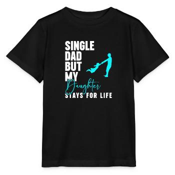 Humour relationnel solo - T-shirt bio MINI CREATOR Stanley/Stella Enfant - noir - Devant - Mikhail (115cm)